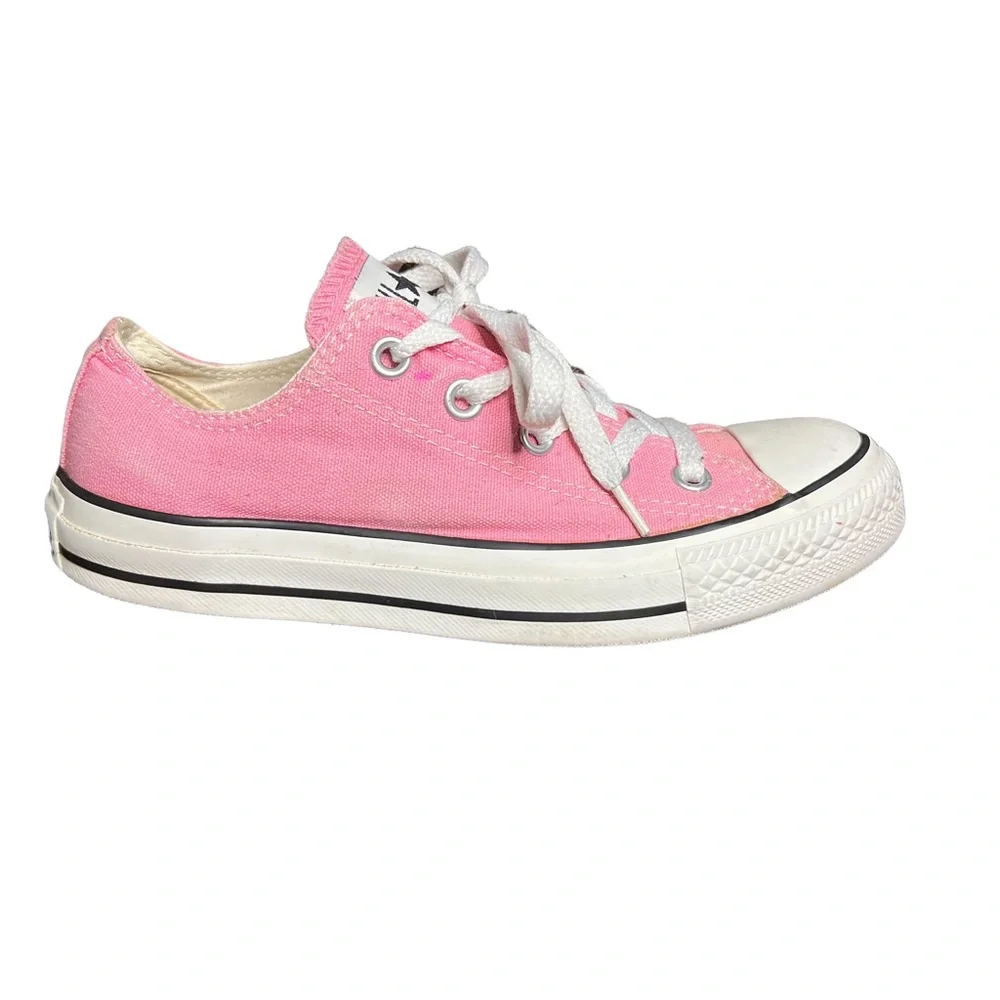 Converse Pink and White Athletic Shoes - Picture 3 of 9